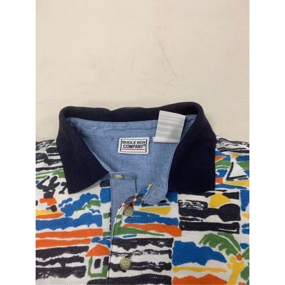 Vintage Bugle Boy Polo Top - Picture 4 of 7
